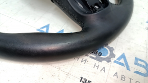 Naked steering wheel Chrysler 200 15-17 leather black, worn, scratches