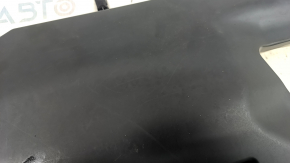 Honda Accord 16-17 black, scratches, front panel trim, lower passenger footwell