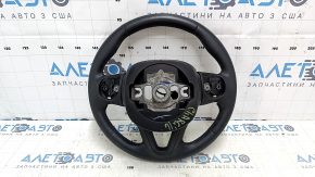 Naked steering wheel Dodge Charger 15-23 rest leather, scratches, bumps