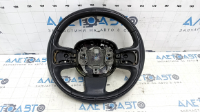 Naked steering wheel Fiat 500L 14-17 leather black, scratches
