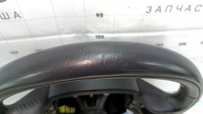 Naked steering wheel Fiat 500L 14-17 leather black, scratches
