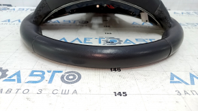 Bare steering wheel Cadillac ATS 13 - black leather, no buttons, scratches, dry cleanable