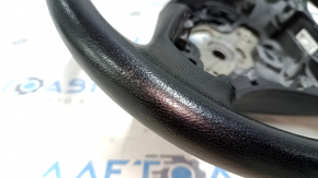 Bare steering wheel BMW 3 F30 12-18 leather black without heating, scratches