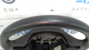 Steering wheel bare BMW 5 F10 10-16 leather black, scratches, scratches, dented