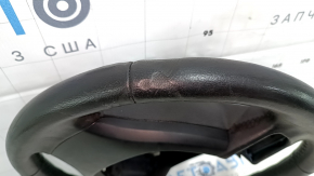 Steering wheel bare BMW 5 F10 10-16 leather black, scratches, scratches, dented