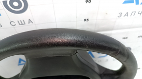 Steering wheel bare BMW 5 F10 10-16 leather black, scratches, scratches, dented