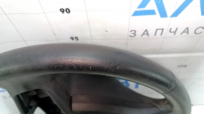 Steering wheel bare BMW 5 F10 10-16 leather black, scratches, scratches, dented