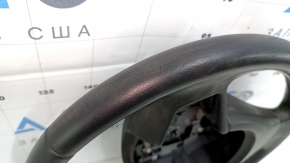 Steering wheel bare BMW 5 F10 10-16 leather black, scratches, scratches, dented