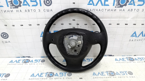 Steering wheel bare BMW 5 F10 10-16 leather black, scratches, scratches, dented