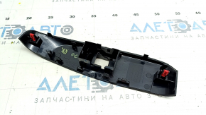 Rear right window lifter control trim Toyota Camry v70 18-20 black, scratches