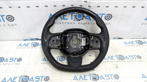 Naked steering wheel Fiat 500X 16 - black leather, dent, scratches
