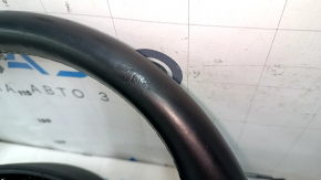 Naked steering wheel Mercedes CLA 14-19 leather black, white stitching, scratches, dents