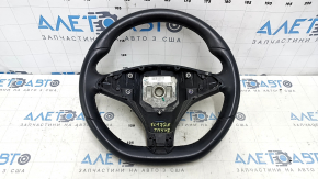 Steering wheel naked Tesla Model S 12-20 leather black, scratches, bumps