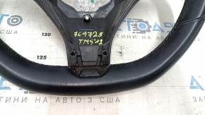 Steering wheel naked Tesla Model S 12-20 leather black, scratches, bumps