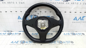 Steering wheel naked Tesla Model S 12-20 leather black, scratches, bumps