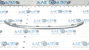 Lower molding of the front bumper Honda Accord 16-17 rest, hybrid, chrome, sand
