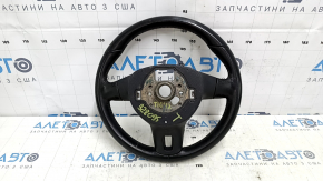Naked steering wheel VW Tiguan 11-18 rest leather black, no buttons, scratches, bumps, dents