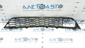 Lower grille of the front bumper Honda Accord 16-17 rest, hybrid, under the radar, broken mount, bumps