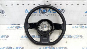 Bare steering wheel VW Beetle 12-19 black rubber, with black overlay without buttons, dented