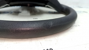 Bare steering wheel VW Beetle 12-19 black rubber, with black overlay without buttons, dented