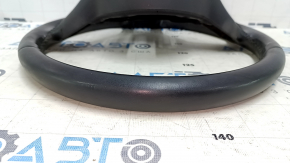 Naked steering wheel VW Beetle 12-19 leather black, without buttons and overlay, scratches