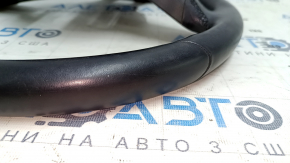 Naked steering wheel VW Beetle 12-19 leather black, without buttons and overlay, scratches
