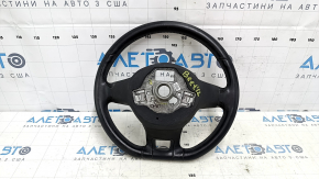 Naked steering wheel VW Beetle 12-19 leather black, without buttons and overlay, scratches