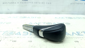 Gear knob Honda Accord 13-17 leather black, for cleaning