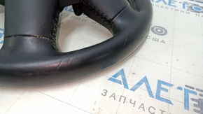 Bare steering wheel Audi Q5 8R 13-17 leather black, no buttons, scratches, bumps