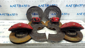 Set of calipers with brake discs and covers Audi Q5 80A 18-24