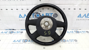 Bare steering wheel Audi Q5 8R 09-13 leather black, no buttons, scratches, bumps
