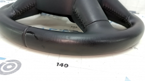 Bare steering wheel Audi Q5 8R 09-13 leather black, no buttons, scratches, bumps