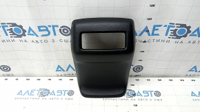 Rear center console trim Honda Accord 13-17 black, under deflector, scratches