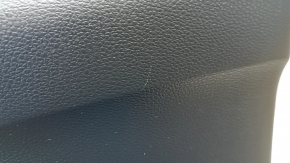 Rear center console trim Honda Accord 13-17 black, under deflector, scratches