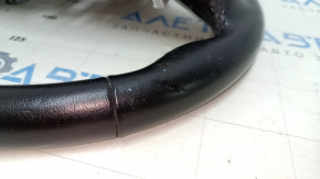 Bare steering wheel Cadillac ATS 13 - black leather, no buttons, scratches, dents, bumps, needs cleaning