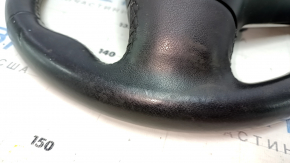 Bare steering wheel Cadillac ATS 13 - black leather, no buttons, scratches, dents, bumps, needs cleaning