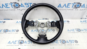 Naked steering wheel Subaru Forester 14-16 SJ black rubber, for cleaning