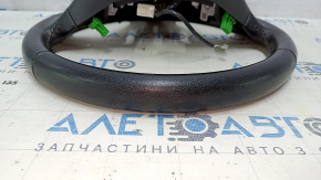 Naked steering wheel Mitsubishi Outlander Sport ASX 10-16 leather, black, scratches, abrasions