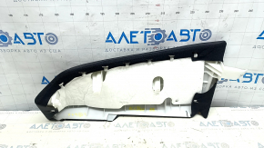 Side trim rear seats right Honda Accord 13-17 leather black