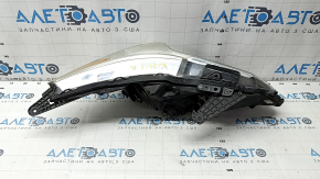 Headlight front left bare Honda Accord 16-17 halogen under DRL, sand, for polishing