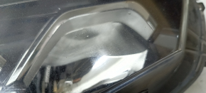 Headlight front left bare Honda Accord 16-17 halogen under DRL, sand, for polishing