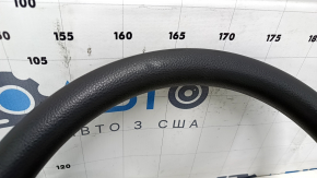Bare steering wheel Jeep Patriot 11-17 rubber, with rear pad, worn, dent