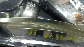 Headlight front right bare Honda Accord 16-17 rest, halogen under DRL, sand, for polishing