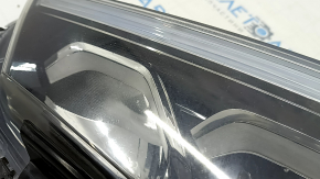 Headlight front right bare Honda Accord 16-17 rest, halogen under DRL, sand, for polishing