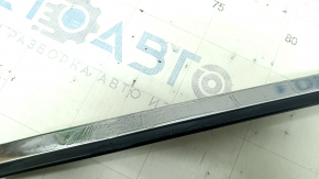Upper rear left door molding Honda Accord 13-17 chrome, glue