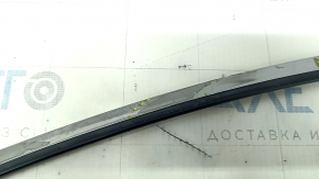Upper rear left door molding Honda Accord 13-17 chrome, glue