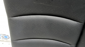 Backrest of the rear row of seats Honda Accord 16-17 hybrid, leather black with perforation, contact with water, for dry cleaning