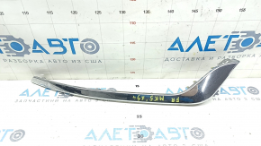 Front bumper molding right Ford Fusion mk5 19-20 chrome, sand, broken fasteners