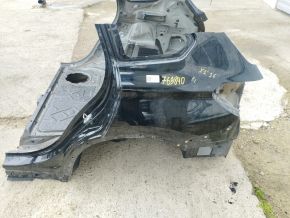 Quarter wing rear left BMW X1 F48 16-22 black, on the body