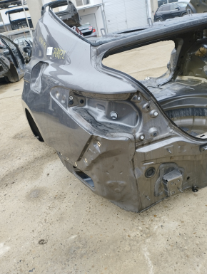 Quarter wing rear left Toyota Camry v70 18-24 without BSM, graphite on body, bumps